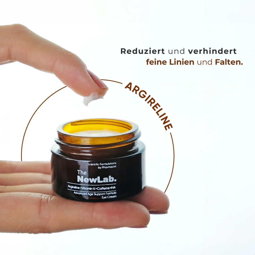 Augencreme mit Koffein