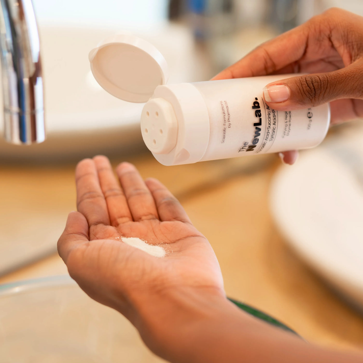 Peeling für klare Haut