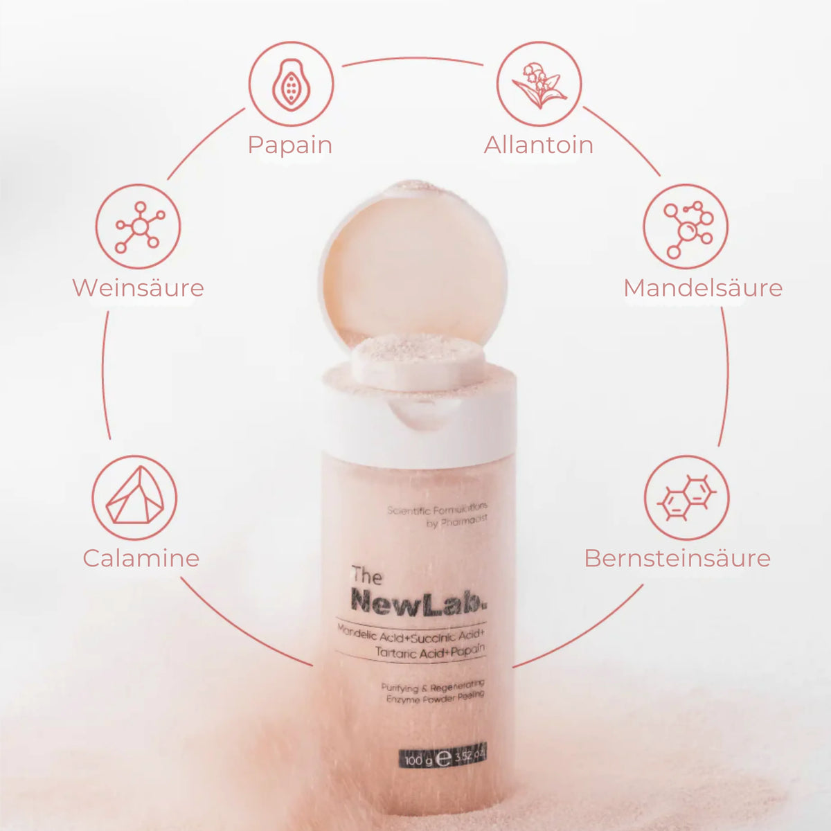 Sanftes Enzympeeling