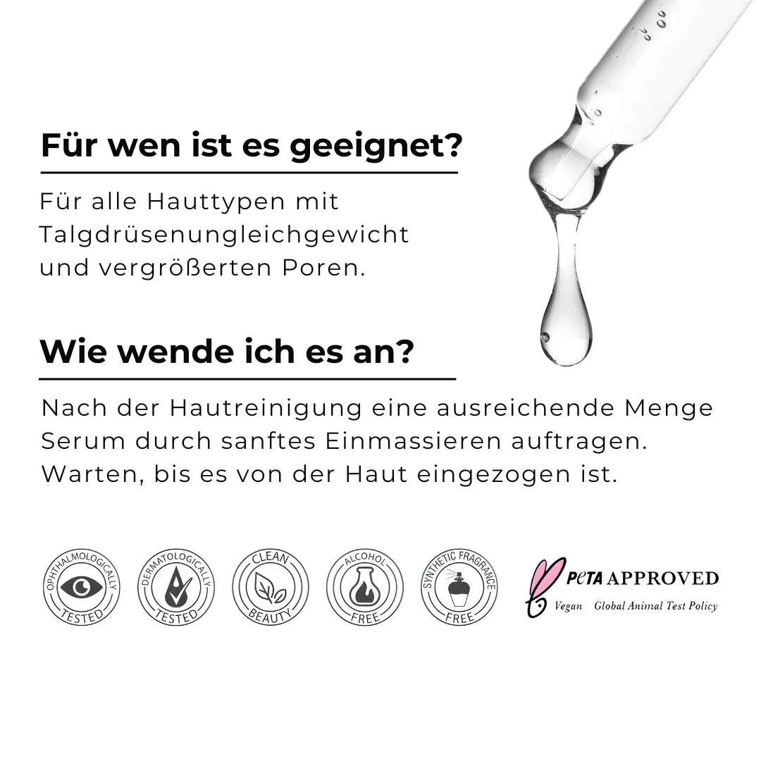 Gesichtsserum mit Zink