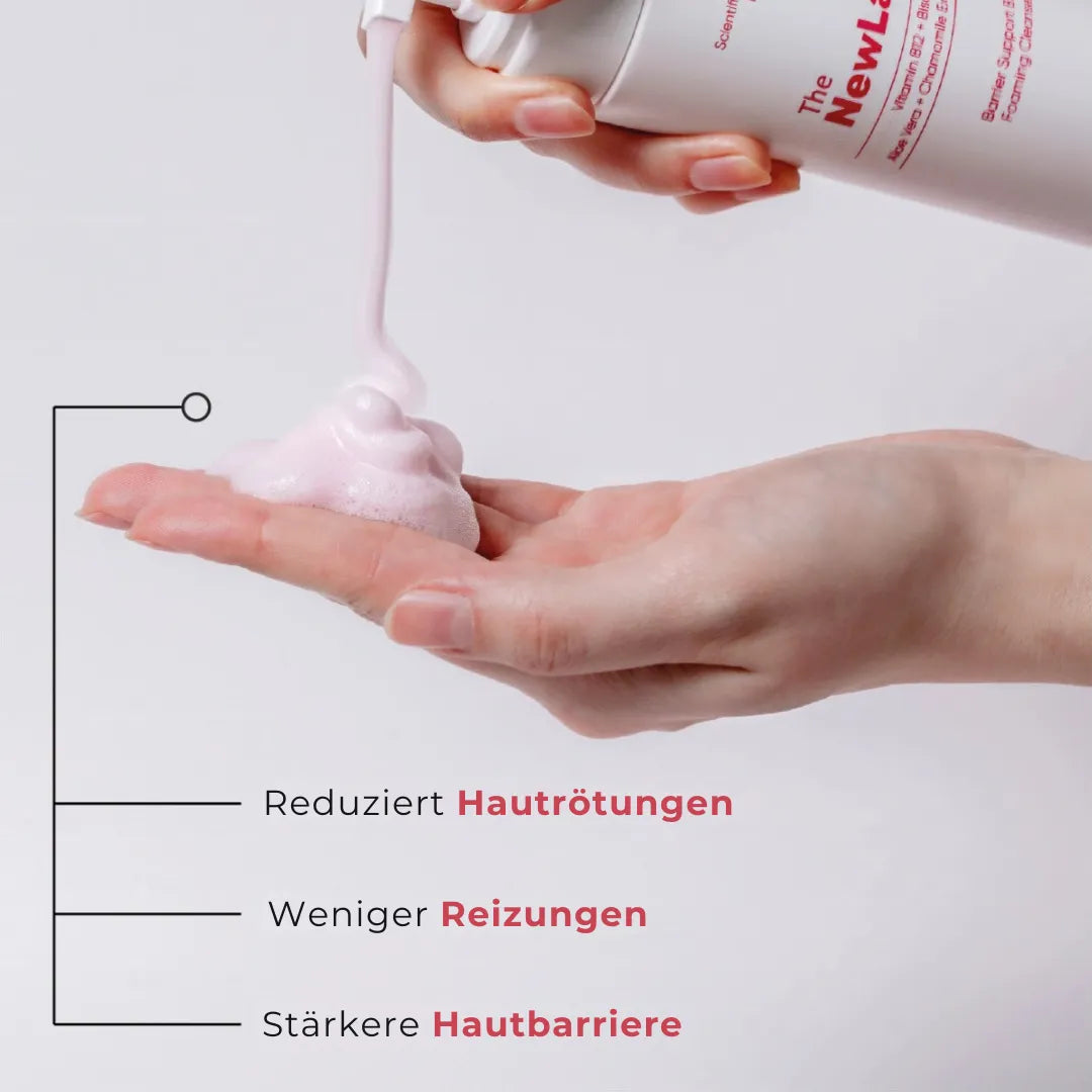 Beruhigender Reinigungsschaum