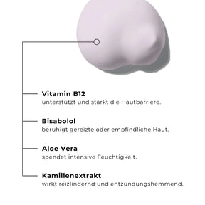 Gesichtsschaum mit Vitamin B12
