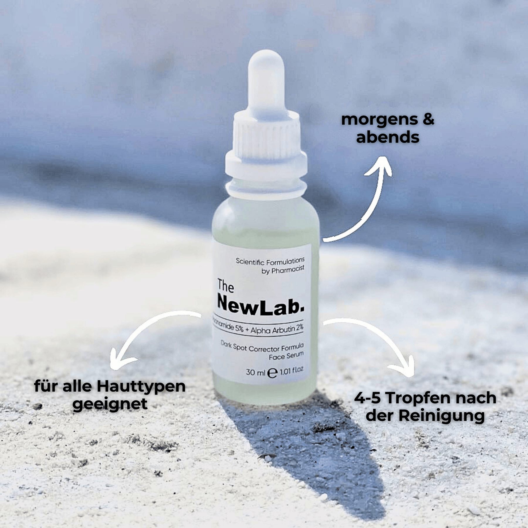 Serum für ebenmäßigen Hautton