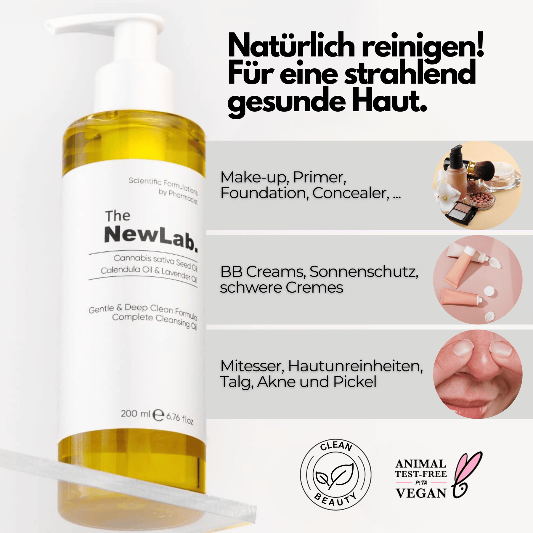 Natürliches Reinigungsöl