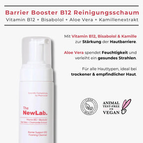 Reinigungsschaum mit Vitamin B12