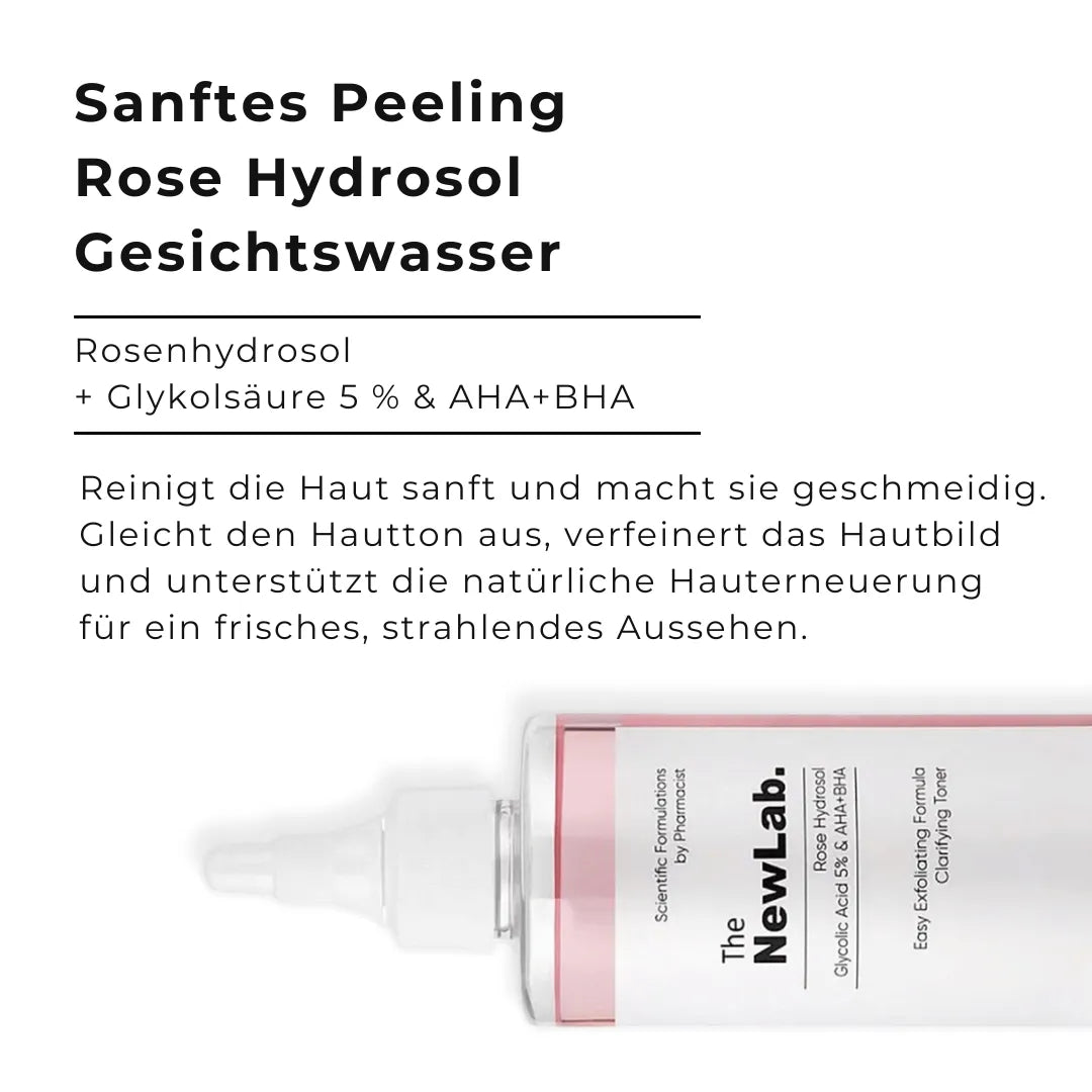 Verfeinertes Hautbild mit Peeling